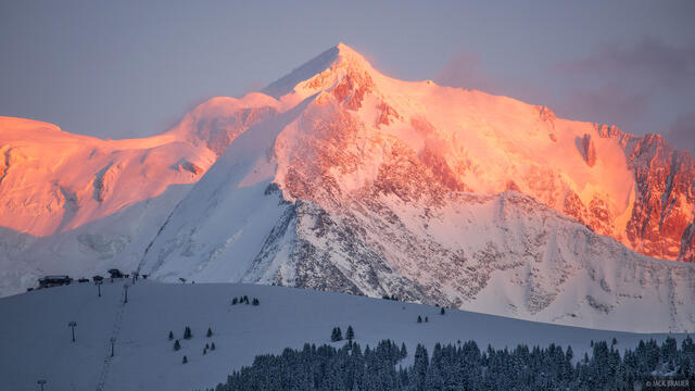 Mont Blanc Sunset