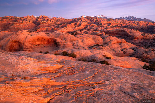 Glowing Slickrock
