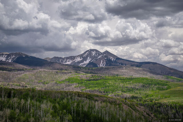Storm Clouds over Mount Tuk