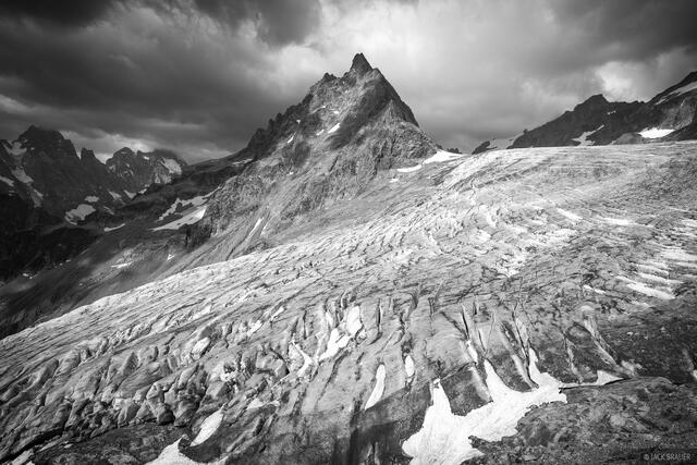 Glacier Blanc B/W