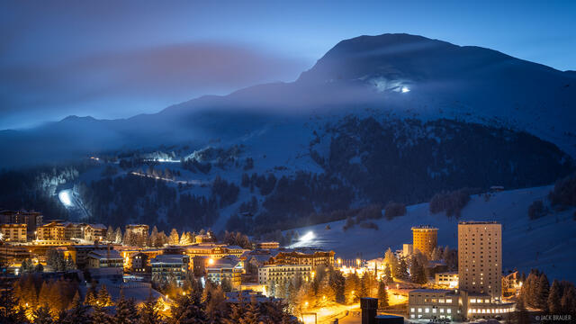 Dawn Over Sestriere