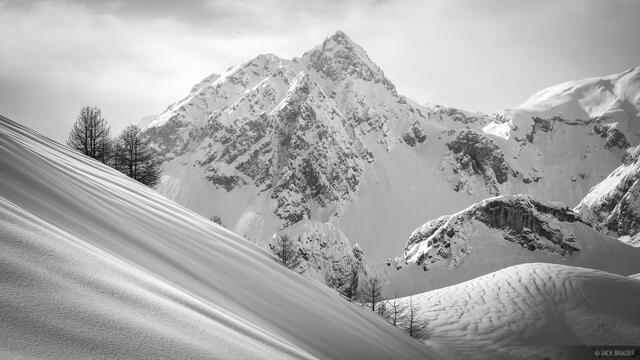 Échaillon Winter B&W