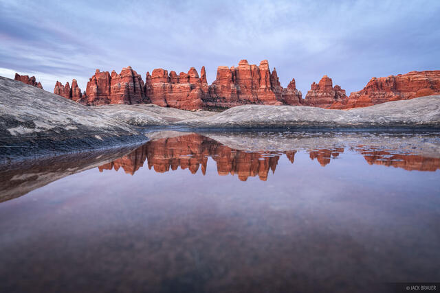 Needles Glow Reflection