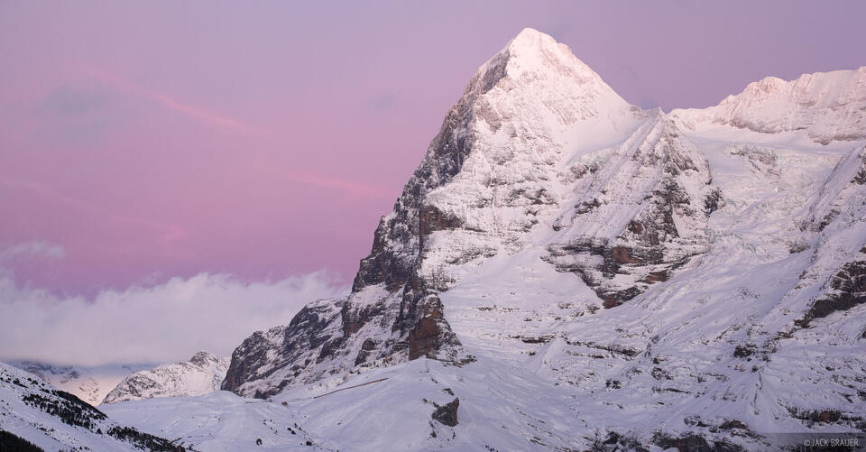 Eiger after Sunset