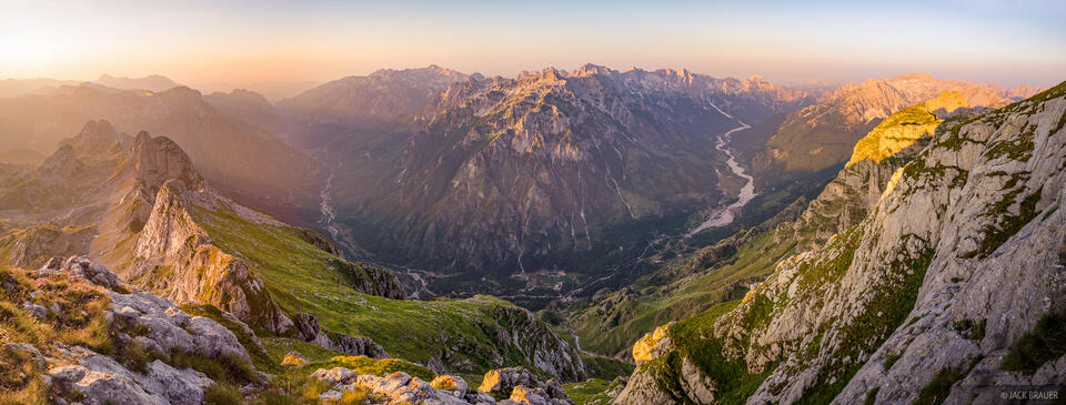 Sunrise Above Valbona