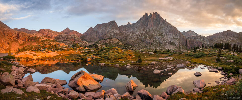 Jagged Sunrise Panorama