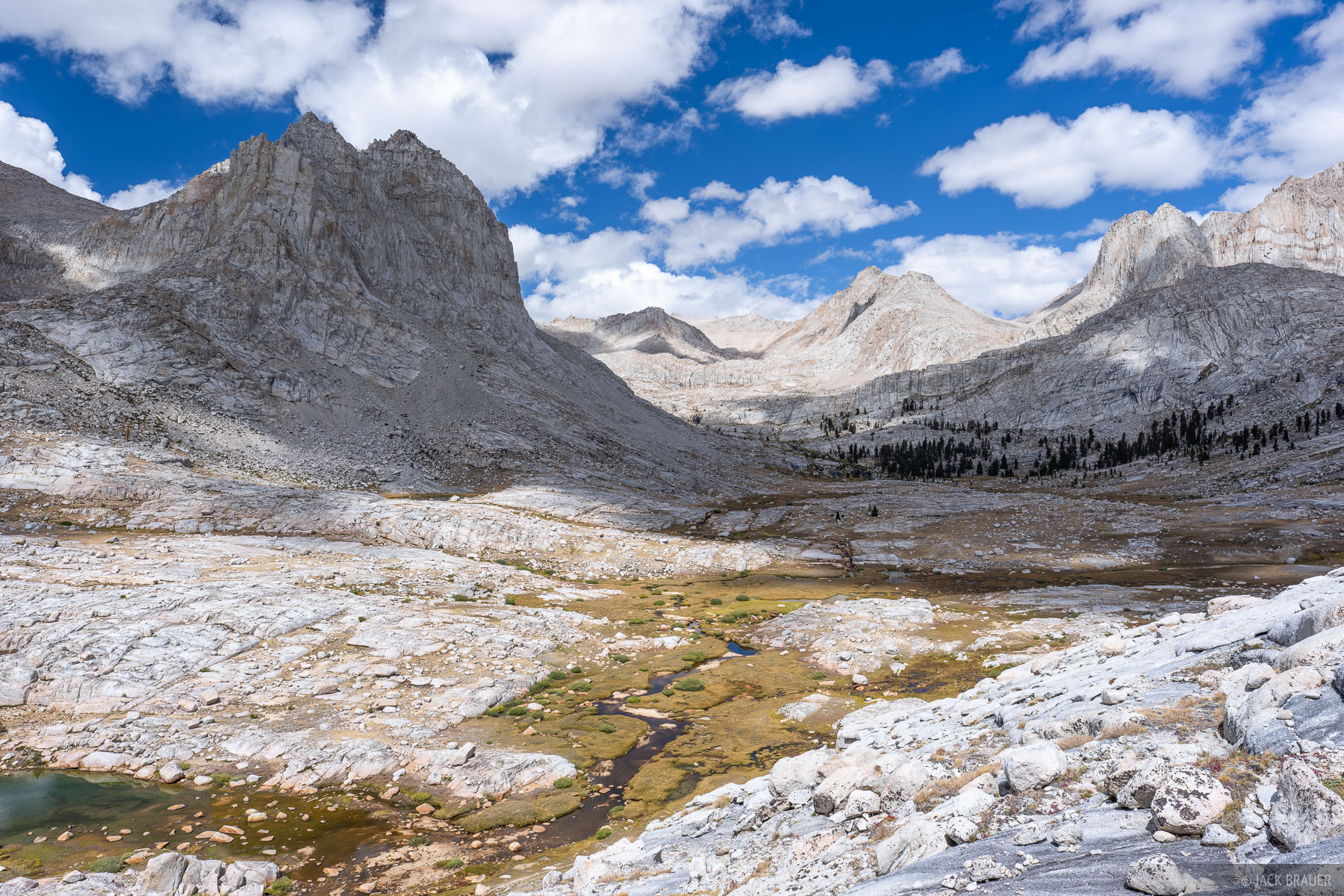 Rock Creek The granite wonderland of upper Rock Creek and Miter Basin.